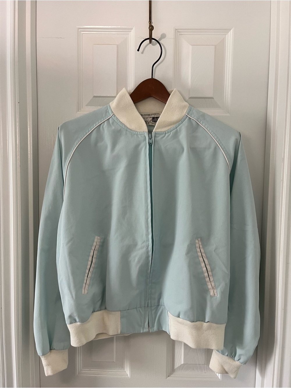 Vintage 70’s Sears the fashion place women’s bomber style zip up jacket